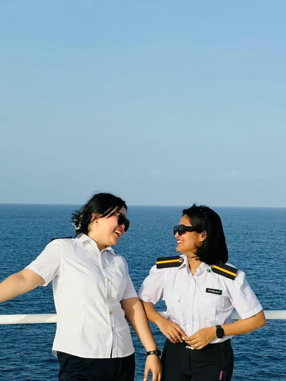 森海海员郑静静接受IMO2025世界海员日My Harassment-Free Ship主题采访